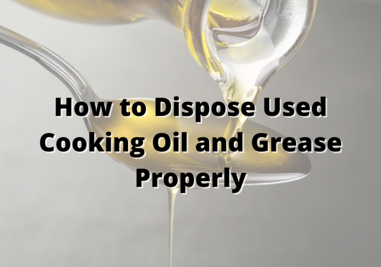 Greasy Situation: What to Do With Used Cooking Oil and Grease - Pipe ...