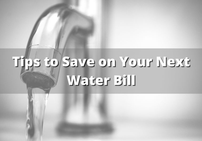 5 Ways to Save Money on Your Next Water Bill Plumbing Company Columbia, TN Pipe Master