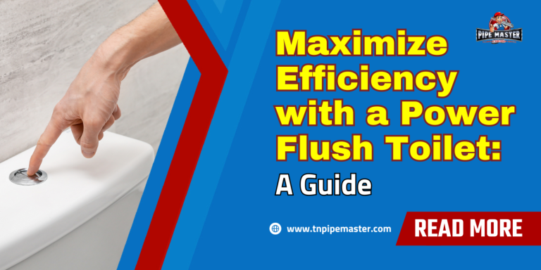 Maximize Efficiency with a Power Flush Toilet