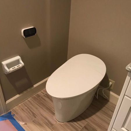 New Toilet Installation